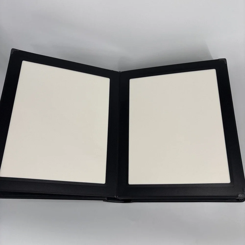 Tuscany Albums Professional Leatherette Bound Slip-in Photo Album, Holds 30 8...